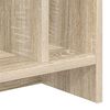 vidaXL TV Stand Sonoma Oak 50 x 35 x 45 cm Engineered Wood