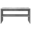 vidaXL TV Cabinet Concrete Grey 80x40x40 cm Engineered Wood