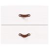 vidaXL Wall-mounted Bedside Cabinets 2 pcs White 50x36x40 cm