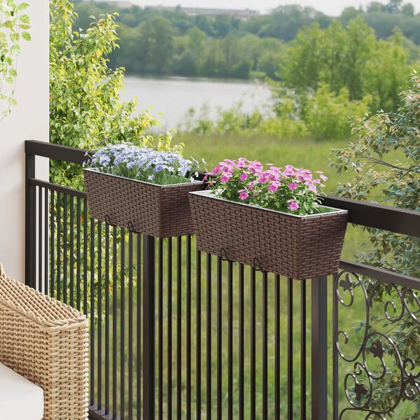 vidaXL Railing Metal