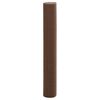 vidaXL Garden Fence Double-Sided Brown 1.8x3 m PVC