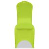 vidaXL Stretch Chair Cover 4 pcs Green