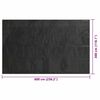 vidaXL Pool Cover Black 600x300 cm PE