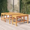 vidaXL Coffee Table 100x50x45 cm Solid Wood Acacia