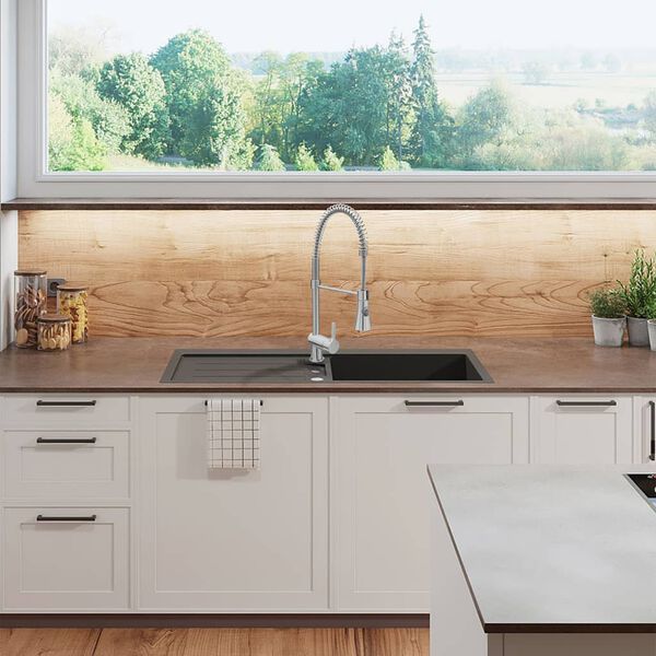 CORNAT Single Lever Kitchen Mixer FUERTE Chrome