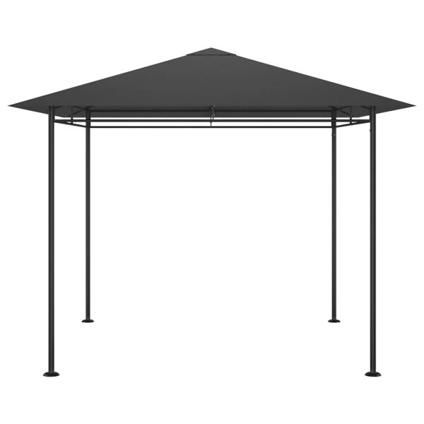vidaXL Gazebo 3x3x2.7 m Anthracite 180 g/m²