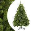 vidaXL Artificial Hinged Christmas Tree 120 cm PVC Light Green