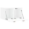 vidaXL Wall Cabinet White 60x36.5x35 cm Engineered Wood