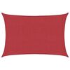 vidaXL Sunshade Sail 160 g/m&sup2; Red 2x3 m HDPE