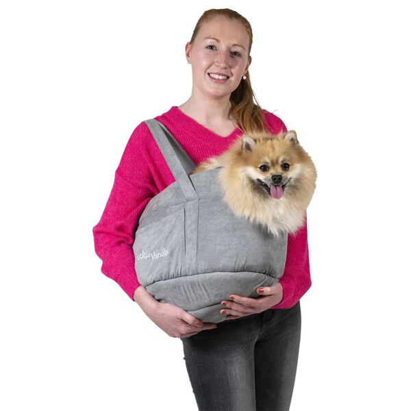 Jack and Vanilla Pet Bag Coal M 50x45 cm