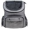 Jack and Vanilla Pet Backpack Travel 40x25x36 cm Grey/Black