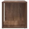 vidaXL Side Table Brown Oak 33x33x34.5 cm Engineered Wood