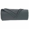 vidaXL Throw Blankets 24 pcs Dark Grey 270 x 240 cm Fleece