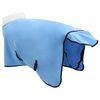 vidaXL Horse Blanket Full Aqua 85 cm Polar fleece