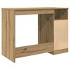 vidaXL Desk Artisan Oak 102x76x50 cm Engineered Wood