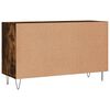 vidaXL Sideboard Smoked Oak 100x36x60 cm Engineered Wood