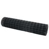 vidaXL Euro Fence 1 x 10 m PVC-coated iron Grey
