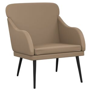vidaXL Armchair Cappuccino 63x76x80 cm Faux Leather