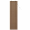 vidaXL Roller Blind with Curtains Manual Brown 60 x 220 cm Bamboo