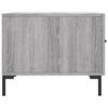 vidaXL Coffee Table Grey Sonoma 50x50x40 cm Engineered Wood
