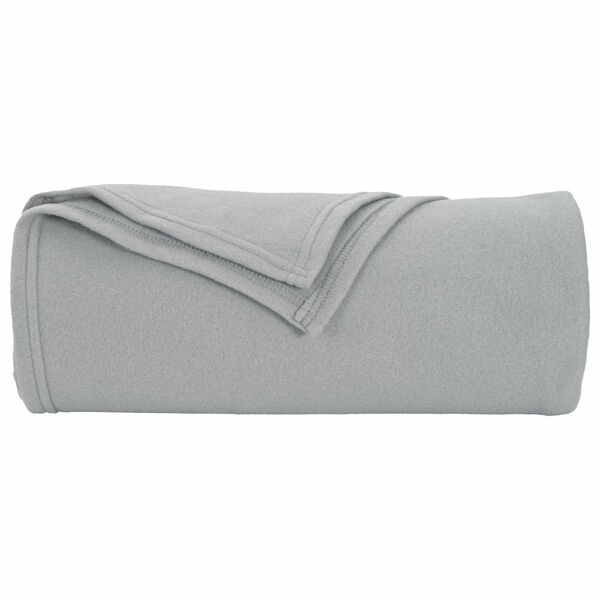 vidaXL Throw Blankets 24 pcs Grey 170 x 130 cm Fleece