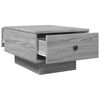 vidaXL Coffee Table Grey Sonoma 60x45x31 cm Engineered Wood