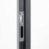 vidaXL Front Door Anthracite 100x200 cm Aluminium