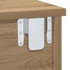 vidaXL Bedside Table 2 pcs Artisan Oak 40 x 31 x 15 cm Engineered Wood