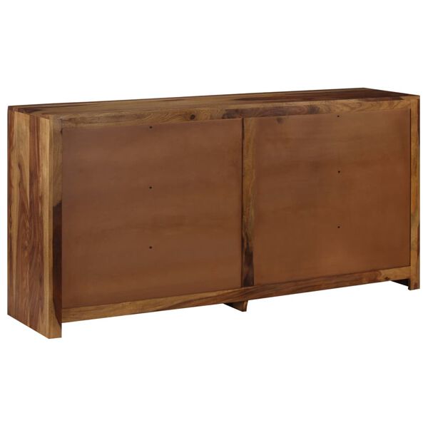 vidaXL Drawer Cabinet Solid Acacia Wood 160x40x80 cm