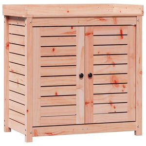 vidaXL Potting Table with Shelves 82.5x50x86.5 cm Solid Wood Douglas