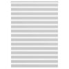 vidaXL Zebra Blind Light Grey 160x200 cm Fabric Width 155.9 cm Polyester