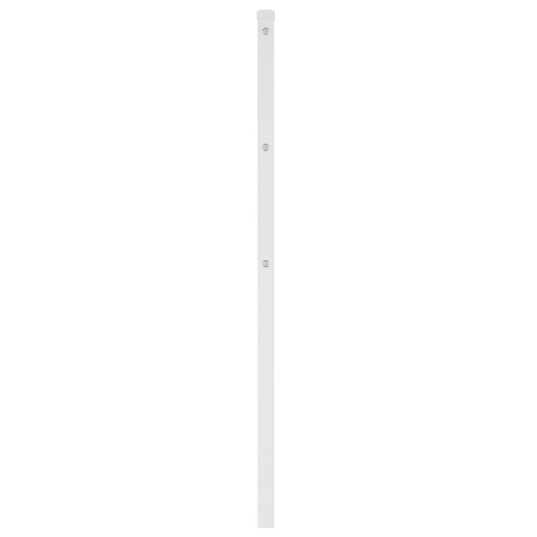 vidaXL Metal Replace Headboard White 75 cm