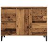 vidaXL Sink Cabinet Old Wood 80x33x60 cm Engineered Wood