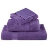 vidaXL Washcloths SOLUND Purple Cotton