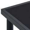 vidaXL Outdoor Dining Table Anthracite 150x90x74 cm Steel