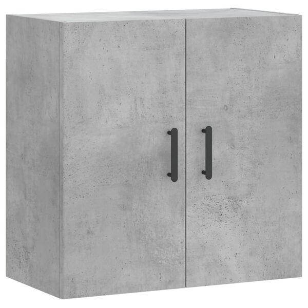 vidaXL Wall Cabinet Concrete Grey 60x31x60 cm Engineered Wood