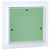 vidaXL Access Panel White 20 x 20 cm Aluminium and Plasterboard