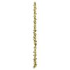 vidaXL Christmas Ball Garland Gold 186 cm Polystyrene