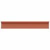 vidaXL Wall Shelf with Shelf 4 pcs Red 60 x 9 x 3 cm Engineered Wood