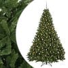 vidaXL Artificial Christmas Tree Light Green with Bauble 270 cm