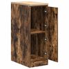 vidaXL Garage Storage Cabinet Smoked Oak 30x51x85 cm Solid Wood Pine