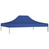 vidaXL Party Tent Roof 4.5x3 m Blue 270 g/m²