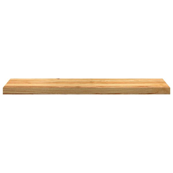 vidaXL Window Sills 2 pcs Light Brown 100x30x2 cm Solid Wood Oak
