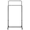 vidaXL Clothes Rack Plain Black 80 x 53 x 156 cm
