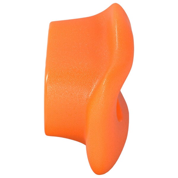 vidaXL Climbing Hold 2 pcs Orange 100 x 67 x 43 mm PP