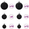 vidaXL Upside-down Artificial Pre-lit Christmas Tree with Ball Set PVC