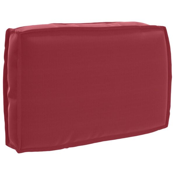 vidaXL Cushion Wine Red 60 x 40 x 12 cm Oxford Fabric