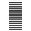 vidaXL Zebra Blind Black 95x200 cm Fabric Width 90.9 cm Polyester