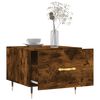 vidaXL Coffee Tables 2 pcs Smoked Oak 50x50x40 cm Engineered Wood