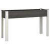 vidaXL Garden Raised Bed Grey 120x40x75 cm WPC
